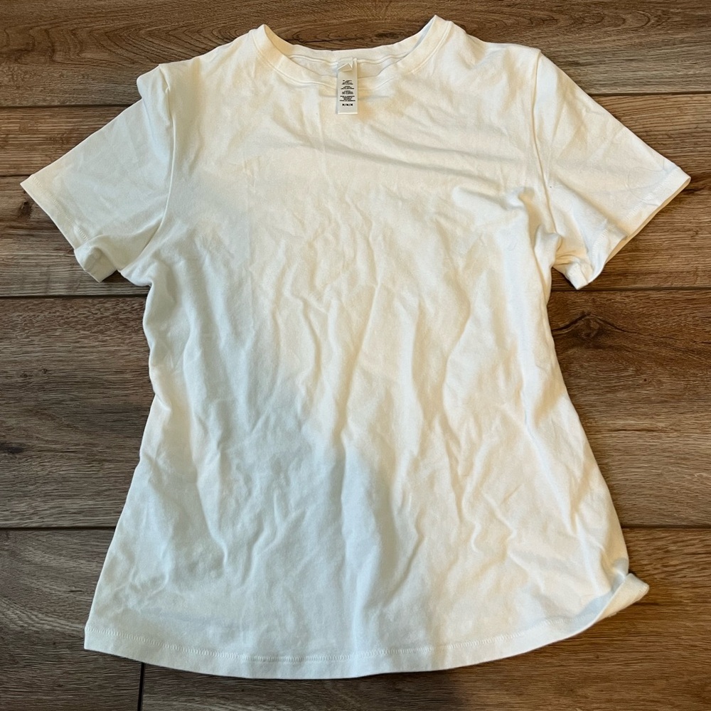 White Skims T shirt Medium